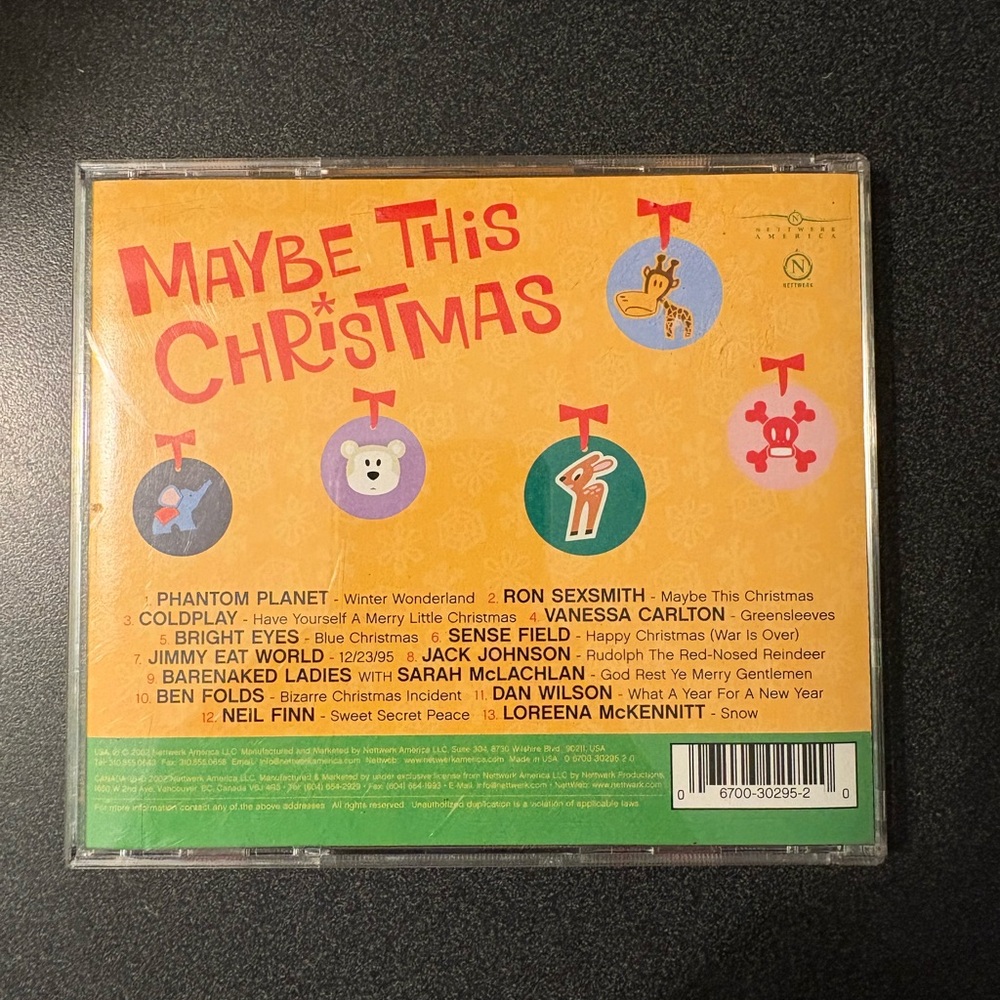 Maybe This Christmas CD with various artist 2002 - Picture 2 of 5